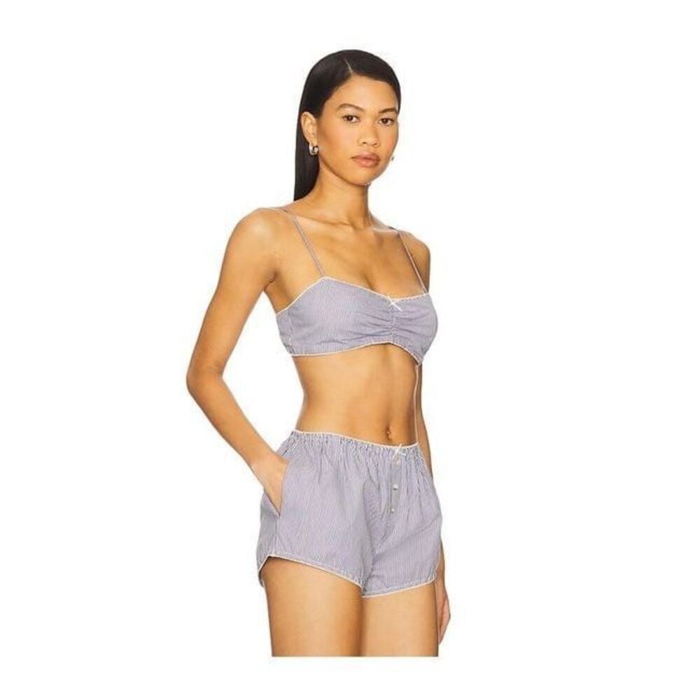 NIA Women's Zed Bralette & Norman Short in Black SET size S NWT$148